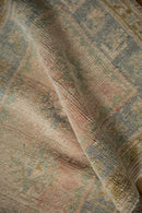 1.5x3 Vintage Distressed Oushak Rug Mat
