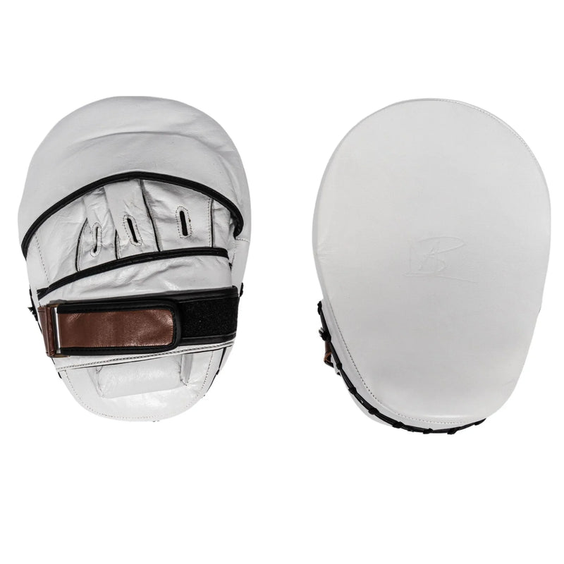 THE BELL BOXING MITT - Leather White