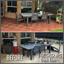 Deck Tile Ramp Edge - for Premium WPC Interlocking Tiles | DECKO (11.8" x 3.1" x 0.8") - (One Piece)