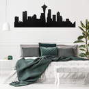 Seattle Skyline Metal Wall Art – Pacific Northwest City Urban Home Decor