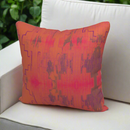 Andean Summer: Sunrise – Luxury Outdoor Pillow by SmithHönig