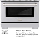 ZLINE 30" Select Gas Range Convection Gas Oven Stainless Steel HGR30