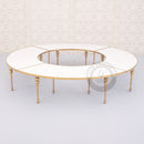 VEGA YAN Gold Kids Table - Full Round