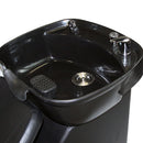 Ainfox Shampoo Bowl and Chair Set for Salon, Hair Washing Station for Hair Stylist