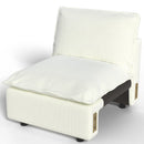 Ainfox Module Sofa Oversized Sectional Sofa White For Living Room