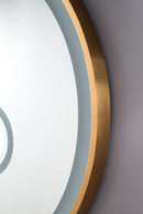 James Martin Radiance 36" Mirror, Brushed Gold