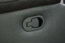 Black Vegan Leather 3 Seater Recliner Sofa Cupholders