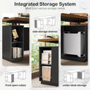 71 Inches Electric Standing Desk Lockable Cabinets