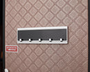 Safe Box with Biometric Recognition, Built-in Removable Partition And Flexible Compartment Partition, Dual Protection with Electronic Password Lock, Private And Invisible Hidden Compartment Structure,