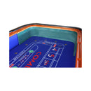 12FT Deluxe Casino Craps Game Table With Full Drink Rail (SAK68021)