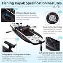 Premium 12FT Lightweight Inflatable Fishing Kayak With Pedal System (SAK15079)