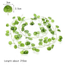 12pcs ivy green garland string – living room artificial plants