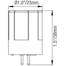 12V 2W G4 Light Bulbs LED – 20W Halogen Replacement with Brass Waterproof Design