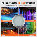 12V 40W LED Pool Lights with Remote Control & RGBW Color Changing Feature
