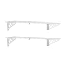 1' x 6' Wall Shelf (with Hooks)