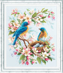 Spring Song Counted Cross Stitch Kit by Magic Needle 130-041