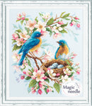 Spring Song Counted Cross Stitch Kit by Magic Needle 130-041