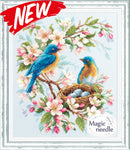 Spring Song Counted Cross Stitch Kit by Magic Needle 130-041