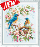 Spring Song Counted Cross Stitch Kit by Magic Needle 130-041