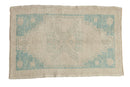 2.5x4 Distressed Oushak Rug