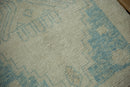 2.5x4 Distressed Oushak Rug