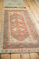2.5x5 Distressed Oushak Rug Runner