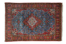 4.5x6.5 Vintage Qom Rug