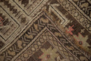 2x2.5 Antique Caucasian Square Rug Mat