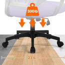 Ergonomic Purple Mesh Office Chair With Lumbar Support