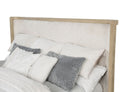 Kailani 52-inch Queen Wingback Bed Beige Oak