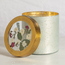 Cactus & Sunshine XL Pressed Floral Candle