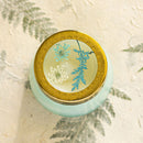 Petite Watercolor Pressed Floral Candle - Pacific Coast