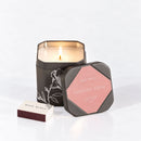 Accent Tin Candle - Apricot Rose