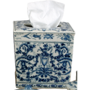 Lovecup Ceramic Blue and White Tissue Holder Box L631