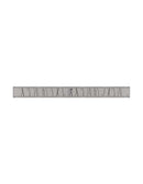 EVOLUX LINEAR DRAIN & STRAINER ZEN 24"