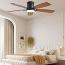 52 Inch Dimmable LED Ceiling Fan Flush Mount Efficient