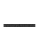 EVOLUX LINEAR DRAIN & STRAINER ZEN NERO 24"