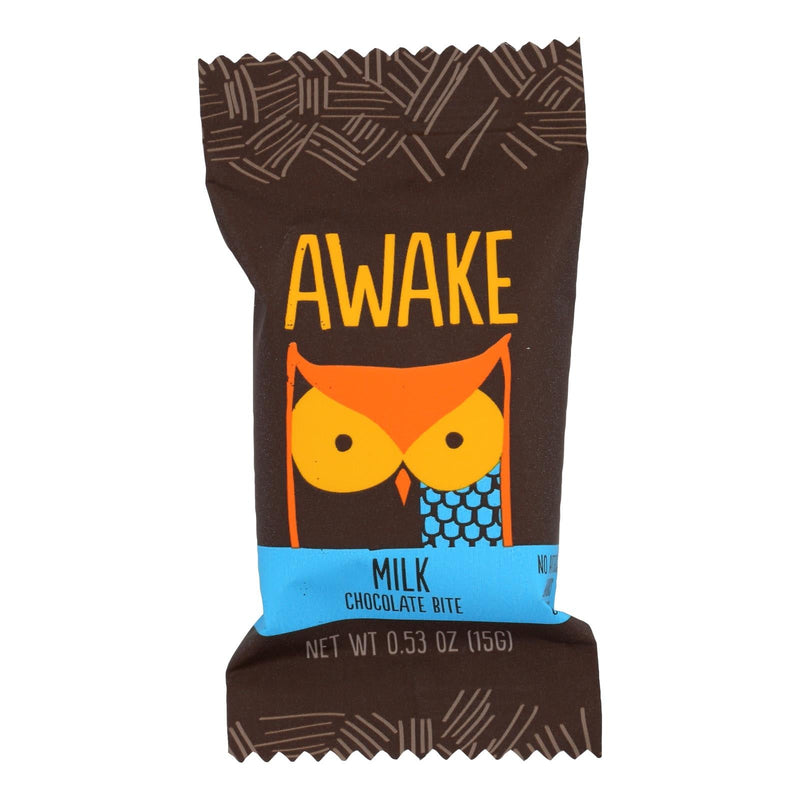 Awake Milk Chocolate Bites - 50 - 0.53 Oz Each