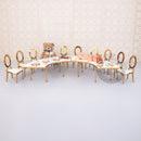 VEGA YAN Gold Kids Table - Full Round