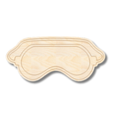 Unfinished Wood Etched Ski Goggles Up Shape | Paint By Line Crafts | up to 30" DIY
