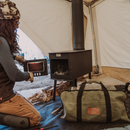 Diamond Shape Canvas Firewood Log Carriers