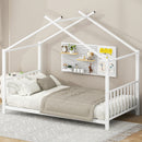 Metal House Platform Bed With Modern Design And Durable Frame