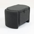 Mid Century Modern Accent Chair with Wood Frame, Upholstered Living Room Chairs with Waist Cushion, Reading Armchair for Bedroom Sunroom