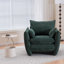Sharp-Angle Modern Chair - Suitable for a variety of scenarios, this is a stylish single seat for modern spaces Green