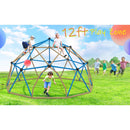 13FT Kids Climbing Jungle Gym Geometric Playground Dome Tower, 1000LBS (SAK83512)
