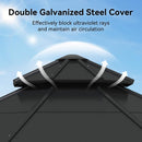 [13X13FT] Alora Premium All-Weather Octagonal Double Hardtop Cedar Wood Gazebo (SAK42795)
