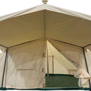 [13X19FT] Extra-Large Heavy-Duty Outdoor Four-Season Glamping Canvas Bell Yurt Tent (SAK45681)