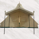 [13X19FT] Extra-Large Heavy-Duty Outdoor Four-Season Glamping Canvas Bell Yurt Tent (SAK45681)