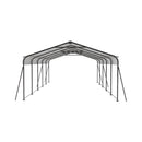 [13X26FT] Alora Heavy-Duty Weather-Resistant Outdoor Carport With Protective Film (SAK82451)