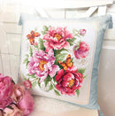 Flower Magic. Peonies Counted Cross Stitch Kit by Magic Needle 140-001